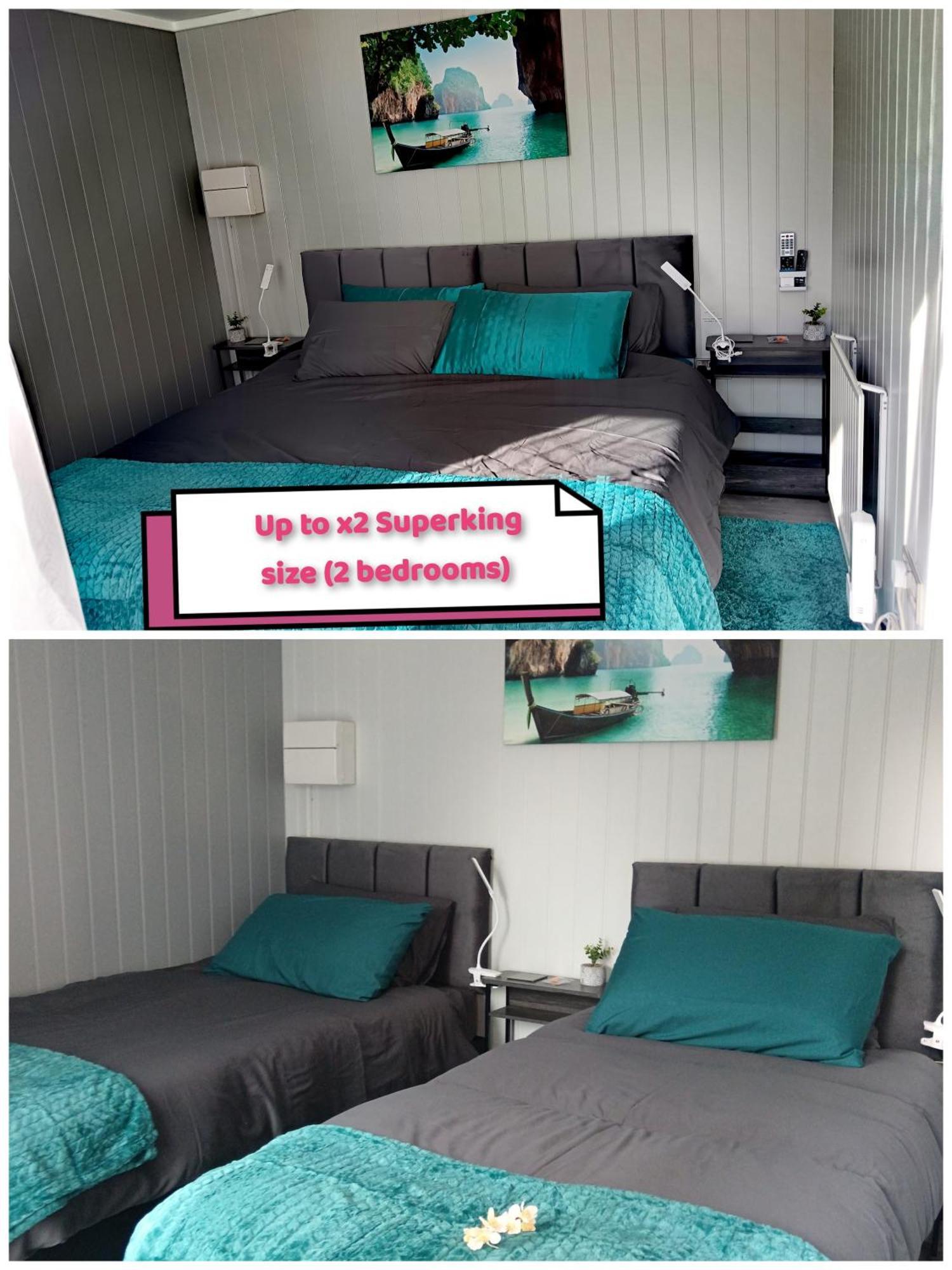 Independent 2-Bedrooms Garden Guesthouse, Sleep 4, Only 1 Booking At Time, Free Parking, Wi-Fi, Private Entrance, Heating & Air-Conditioning * Derby