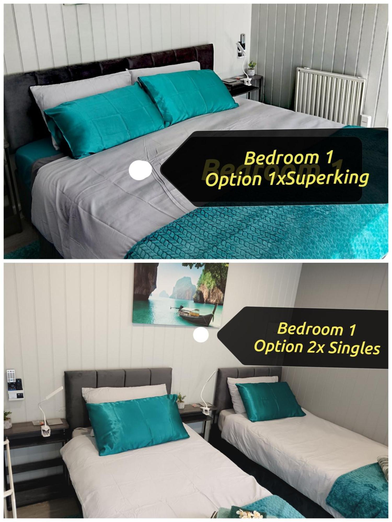 Independent 2-Bedrooms Garden Guesthouse, Sleep 4, Only 1 Booking At Time, Free Parking, Wi-Fi, Private Entrance, Heating & Air-Conditioning Guest house Derby